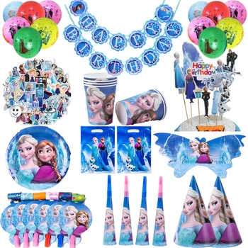 1 Pçs Disney Congelado Princesa Elsa Decoração Da Festa De Aniversário Crianças  Bolo Topper Para Meninas Aniversário Decoração Bolo De Aniversário  Suprimentos - Utensílios Para Decoração De Bolo - AliExpress